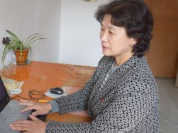 녀성교육자의 높은 실력