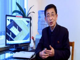 당의 농촌건설구상을 받들어가는 교육자