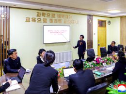 교원들의 자질향상을 위해