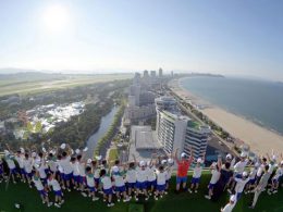 원아들의 웃음과 랑만이 넘쳐난다