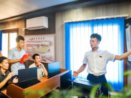 과학기술학습을 힘있게 벌려